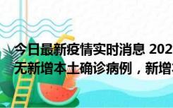 今日最新疫情实时消息 2022年10月12日0时至24时山东省无新增本土确诊病例，新增本土无症状感染者25例