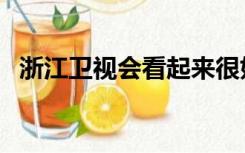 浙江卫视会看起来很好吃（浙江卫视会看）