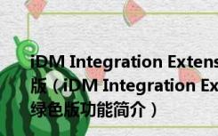 iDM Integration Extension(IDM拓展插件) V1.1.6 绿色版（iDM Integration Extension(IDM拓展插件) V1.1.6 绿色版功能简介）