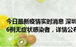 今日最新疫情实时消息 深圳10月22日新增11例确诊病例和6例无症状感染者，详情公布