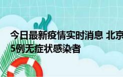 今日最新疫情实时消息 北京10月26日新增12例本土确诊和5例无症状感染者