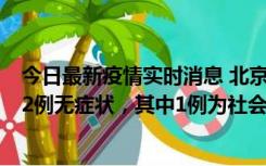 今日最新疫情实时消息 北京10月31日新增21例本土确诊和2例无症状，其中1例为社会面筛查人员
