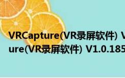 VRCapture(VR录屏软件) V1.0.185.128 官方版（VRCapture(VR录屏软件) V1.0.185.128 官方版功能简介）