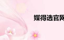 媒得选官网（媒得选）