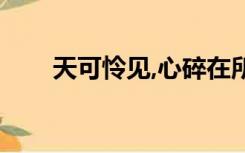 天可怜见,心碎在所难免（天可怜见）