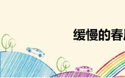 缓慢的春风txt下载