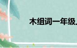 木组词一年级上册（木组词）