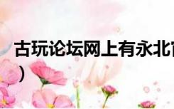 古玩论坛网上有永北官银值多少钱（古玩论坛）