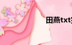 田燕txt完整下载