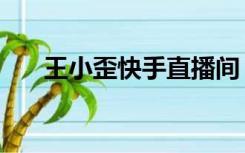 王小歪快手直播间（王小歪快手直播）