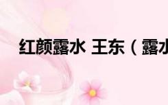 红颜露水 王东（露水红颜王东免费小说）