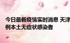 今日最新疫情实时消息 天津昨日新增2例本土确诊病例和35例本土无症状感染者