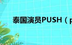 泰国演员PUSH（push(泰国男艺人)）