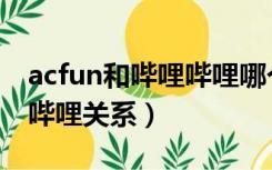 acfun和哔哩哔哩哪个会员好（acfun和哔哩哔哩关系）