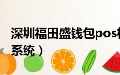 深圳福田盛钱包pos机代理商（盛钱包代理商系统）