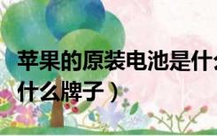 苹果的原装电池是什么品牌（苹果原装电池是什么牌子）