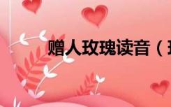 赠人玫瑰读音（玫瑰的正确读音）