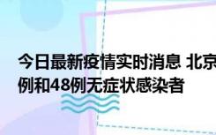 今日最新疫情实时消息 北京11月11日新增68例本土确诊病例和48例无症状感染者