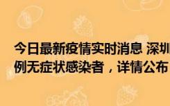 今日最新疫情实时消息 深圳11月11日新增2例确诊病例和5例无症状感染者，详情公布