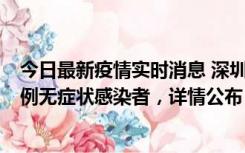 今日最新疫情实时消息 深圳11月11日新增2例确诊病例和5例无症状感染者，详情公布