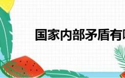 国家内部矛盾有哪些（国家内部）