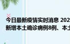 今日最新疫情实时消息 2022年11月11日0时至24时山东省新增本土确诊病例8例、本土无症状感染者139例