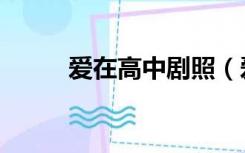 爱在高中剧照（爱在高中演员表）