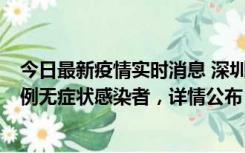 今日最新疫情实时消息 深圳11月11日新增2例确诊病例和5例无症状感染者，详情公布