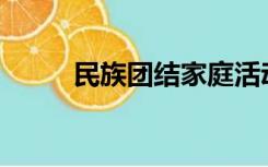 民族团结家庭活动的目的是什么？