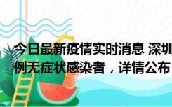 今日最新疫情实时消息 深圳11月11日新增2例确诊病例和5例无症状感染者，详情公布