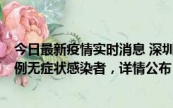 今日最新疫情实时消息 深圳11月11日新增2例确诊病例和5例无症状感染者，详情公布