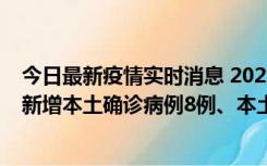 今日最新疫情实时消息 2022年11月11日0时至24时山东省新增本土确诊病例8例、本土无症状感染者139例