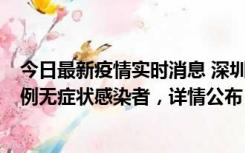 今日最新疫情实时消息 深圳11月11日新增2例确诊病例和5例无症状感染者，详情公布