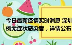 今日最新疫情实时消息 深圳11月11日新增2例确诊病例和5例无症状感染者，详情公布