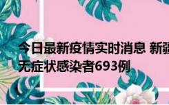 今日最新疫情实时消息 新疆11月11日新增确诊病例25例、无症状感染者693例