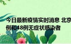 今日最新疫情实时消息 北京11月11日新增68例本土确诊病例和48例无症状感染者