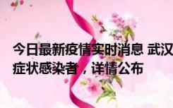 今日最新疫情实时消息 武汉新增1例本土确诊病例、37例无症状感染者，详情公布