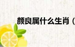 颜良属什么生肖（颜良属什么生肖）
