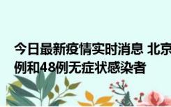 今日最新疫情实时消息 北京11月11日新增68例本土确诊病例和48例无症状感染者