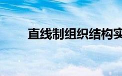 直线制组织结构实际案例（直线制）