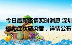 今日最新疫情实时消息 深圳11月11日新增2例确诊病例和5例无症状感染者，详情公布