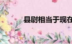 县尉相当于现在什么官（县尉）