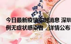 今日最新疫情实时消息 深圳11月11日新增2例确诊病例和5例无症状感染者，详情公布