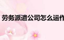 劳务派遣公司怎么运作（劳务派遣公司税率）