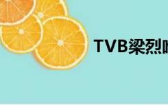 TVB梁烈唯老婆是谁