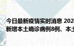 今日最新疫情实时消息 2022年11月11日0时至24时山东省新增本土确诊病例8例、本土无症状感染者139例