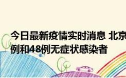 今日最新疫情实时消息 北京11月11日新增68例本土确诊病例和48例无症状感染者