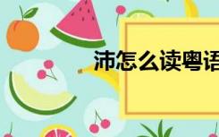 沛怎么读粤语（沛怎么读）