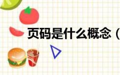 页码是什么概念（页码是什么意思）