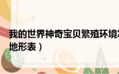 我的世界神奇宝贝繁殖环境怎么做（我的世界神奇宝贝繁殖地形表）